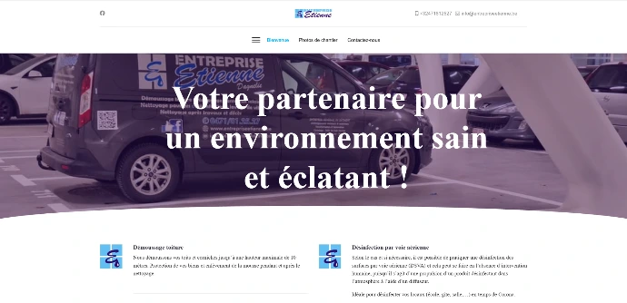 Site vitrine Entreprise Etiennes