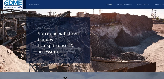Site vitrine DME services